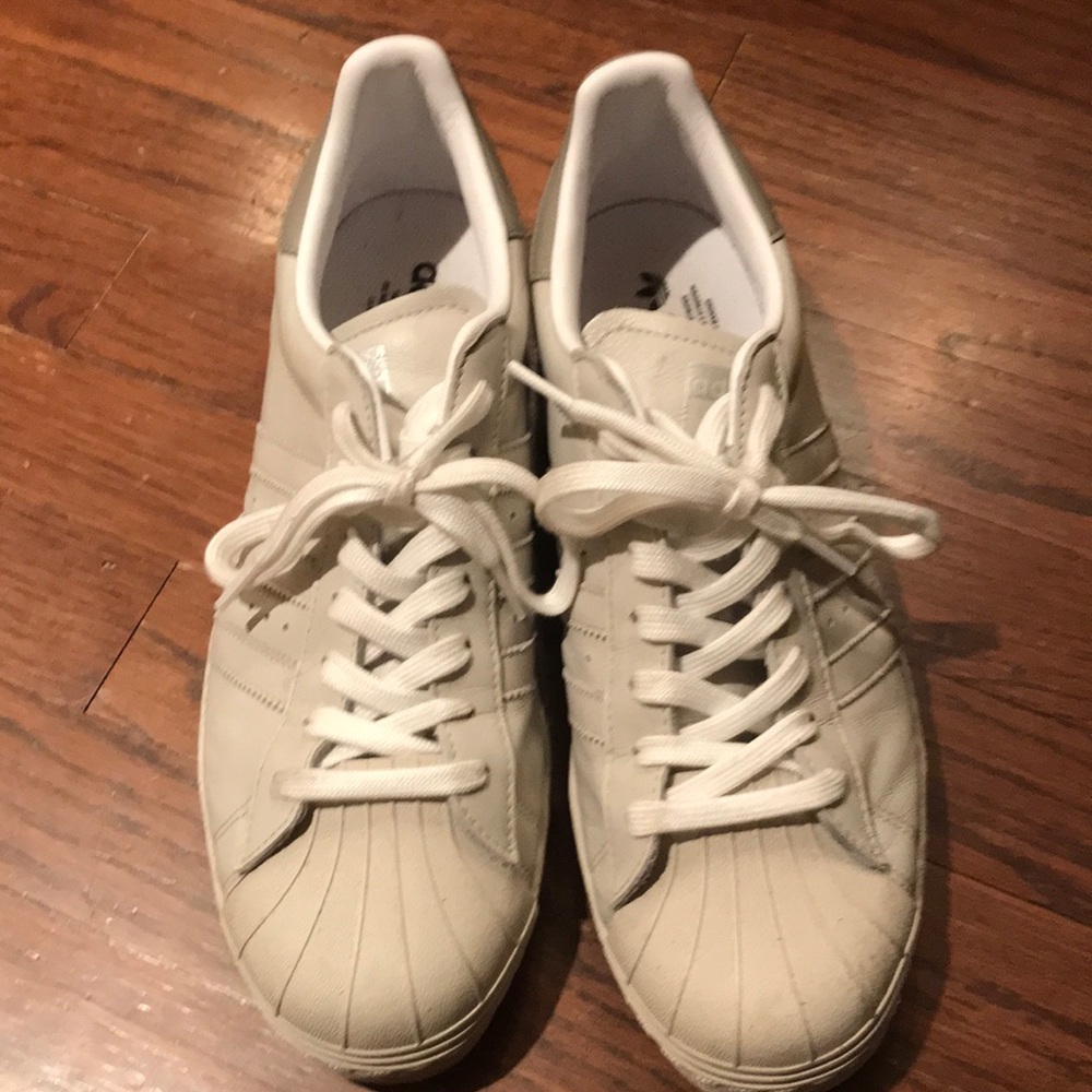 Adidas Custom Grey Sneakers